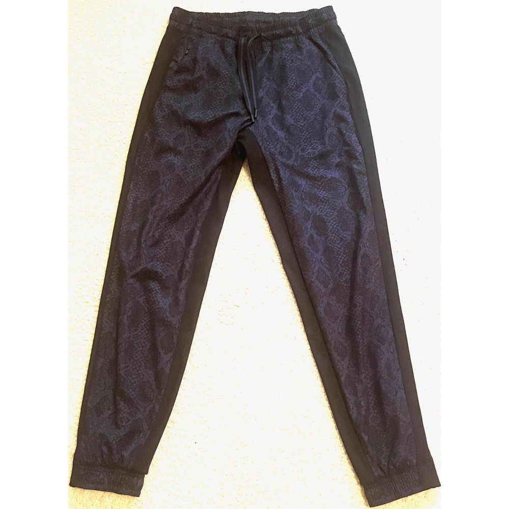 New Athleta Brooklyn Ankle Pant Midrise Semi Fitted Snakeskin Women 2 28x28